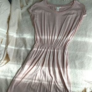 H&M Nude pink dress